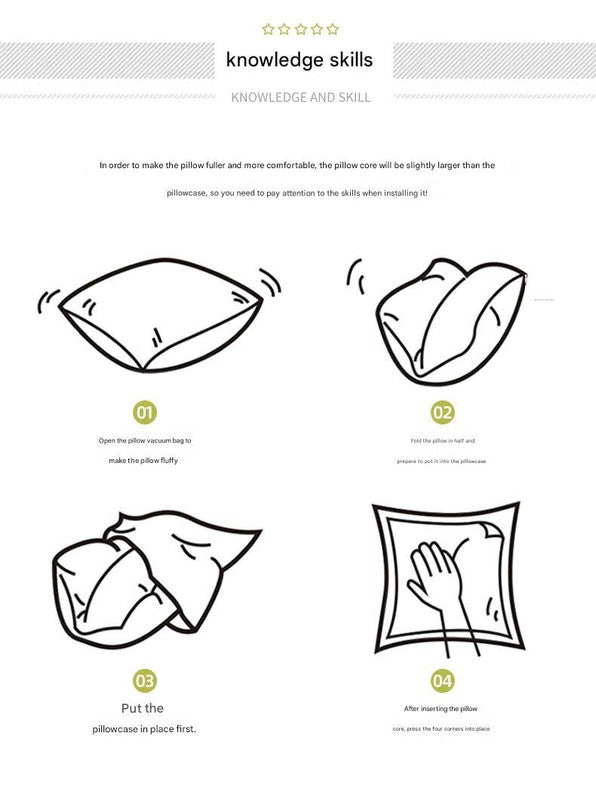 Red Set of 2 Corduroy Style Throw Pillow Covers - Machine Washable 55*55CM