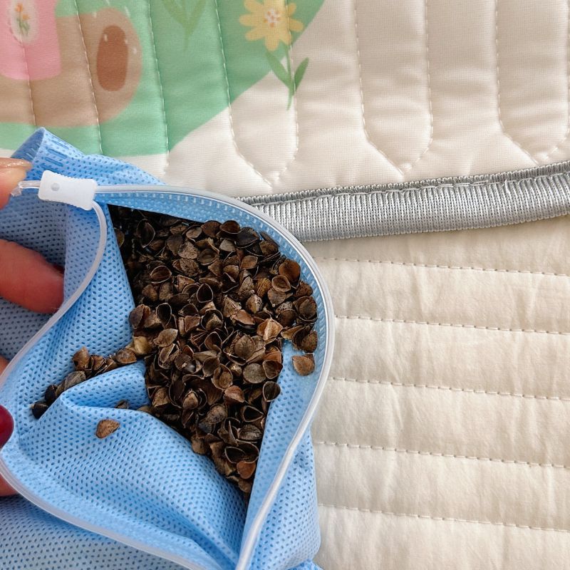 Cute Dog Pattern 2 Piece Set Kids Cooling Pad Set – 60x120cm Cartoon Latex Mattress Protector,  Pillow 9