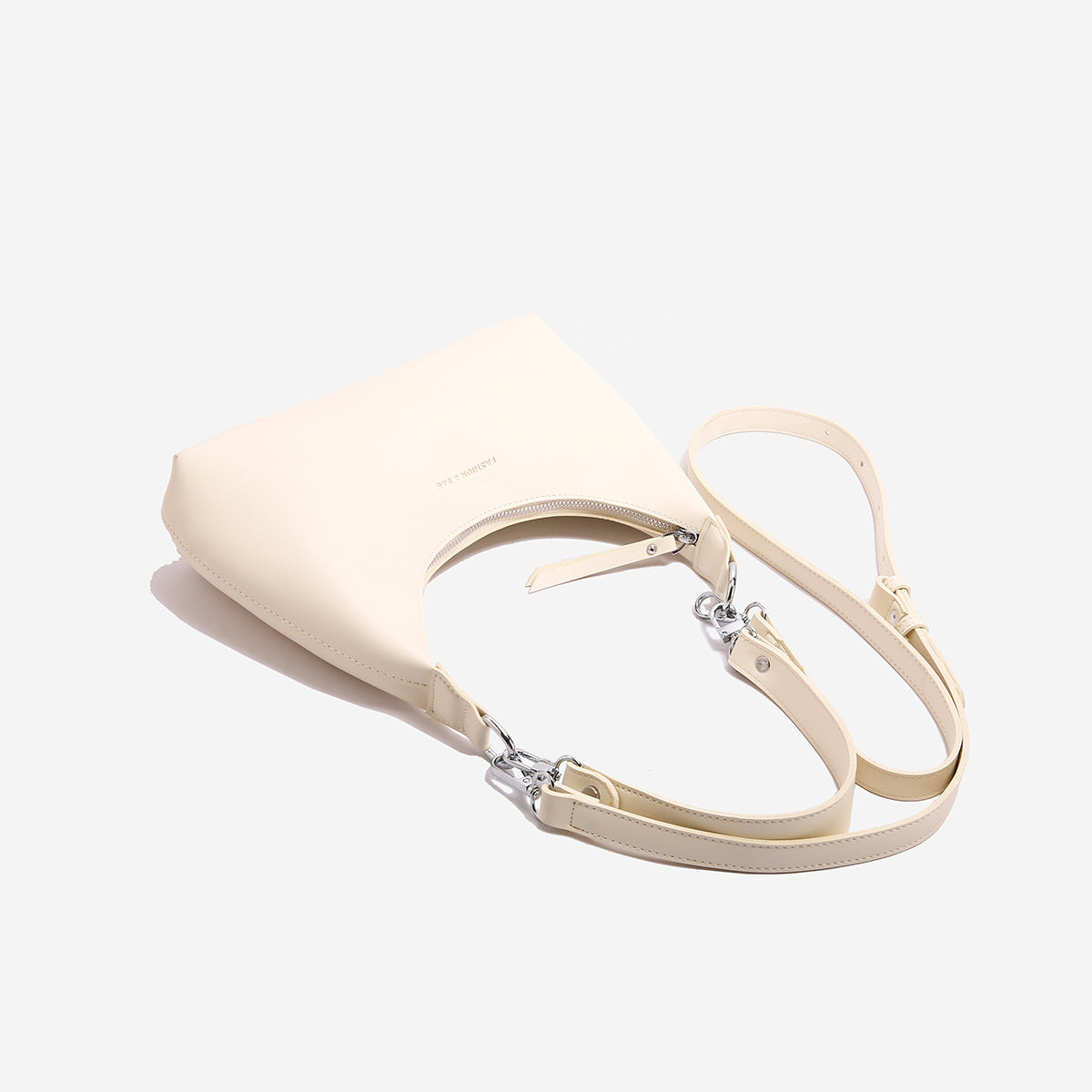 Pink Women's Trendy PU Leather Shoulder Bag - Fashionable Underarm Hobo Bag with Adjustable Strap 9