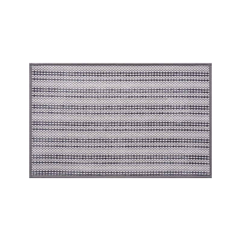 Grey Safe & Dry Bathroom Mat - Non-Slip Absorbent Bath Rug 40x60cm 5