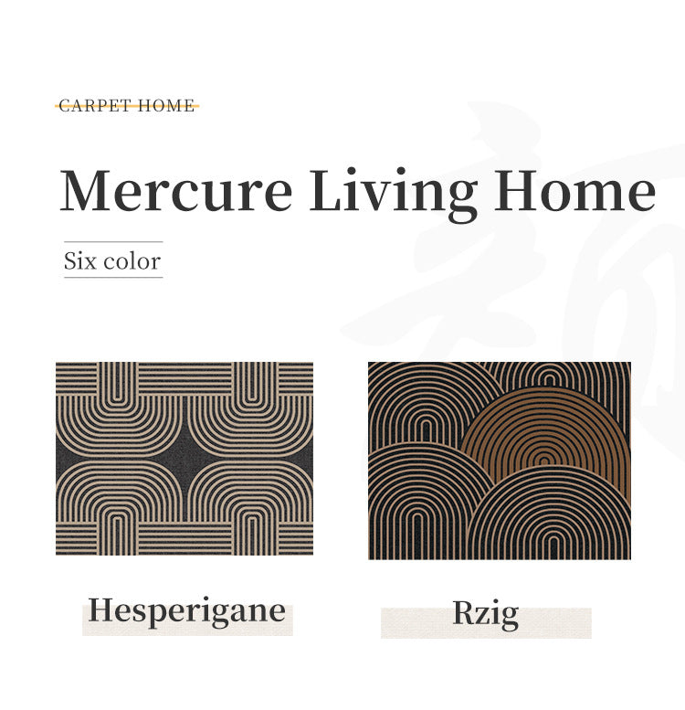 50*80cm Brown Style 2 Geometric Patterns Outdoor Entryway Mat - Non-Slip Welcome Rug for Front Door 6