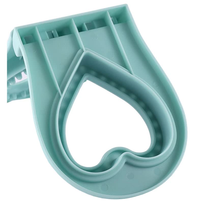 3 Pcs Blue Heart Sandwich Maker Sealer - DIY Toast Pocket Bread Cutter & Sealer Mold (PP + 304 Stainless Steel) 9