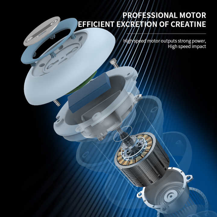 2 Pcs Yellow Mini Massage Gun - 6-Speed Muscle Relaxer, USB Rechargeable, Portable Fascia Massager for Home Use 5