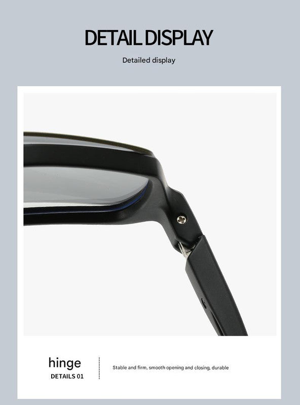 Grey Frame Gray Film Flip-Up Polarized Sports Sunglasses - Versatile Outdoor Cycling and Windproof Eyewear 6