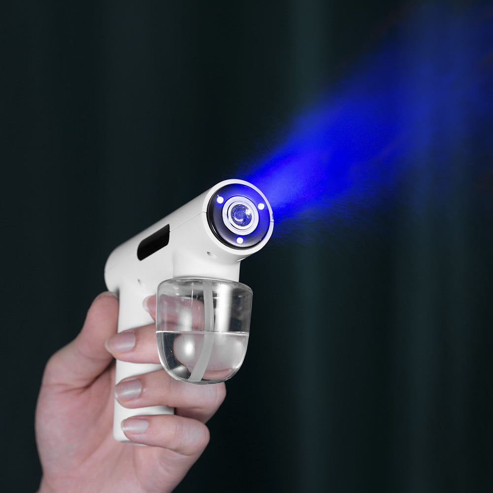 Portable Electric Humidifier Spray Gun - Blue Light Sanitizer - 50ml 3