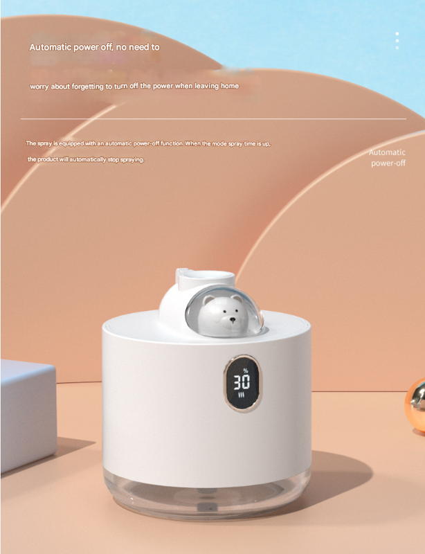 White Astronaut Humidifier with LED Night Light - Whisper Quiet for Bedroom 3