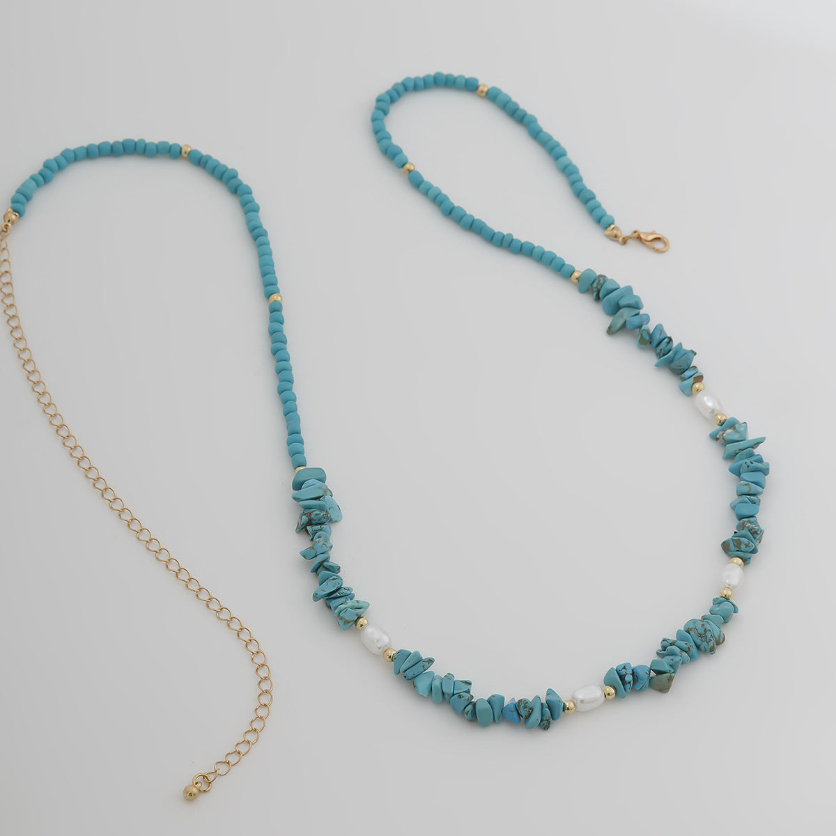 Blue 3-Piece Layered Waist Chain Set - Bohemian Style Body Accessories 4