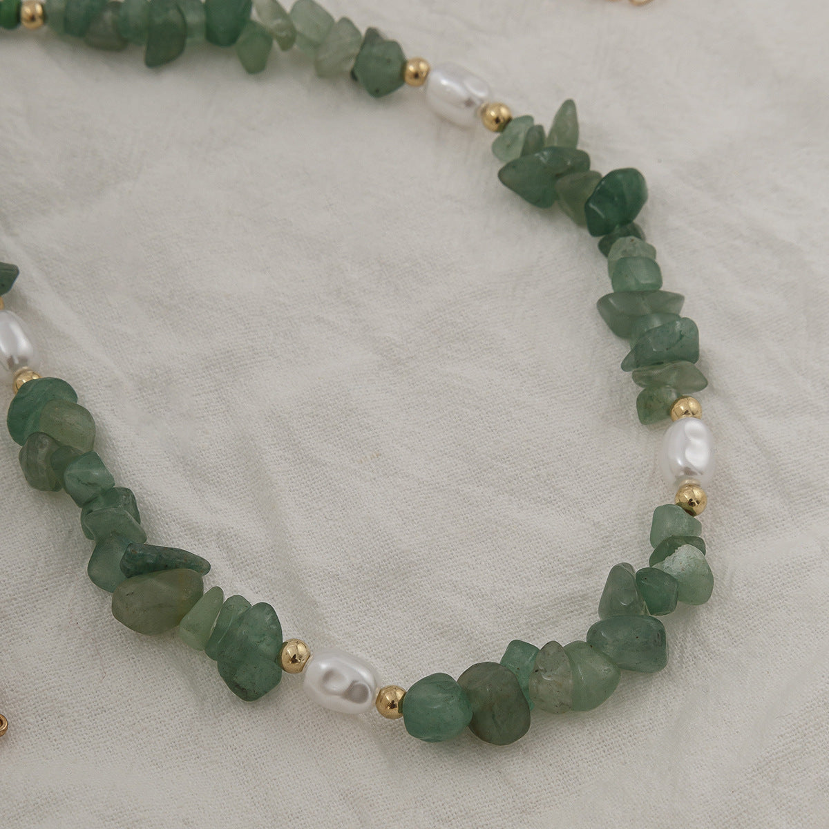 Green 3-Piece Layered Waist Chain Set - Bohemian Style Body Accessories 3