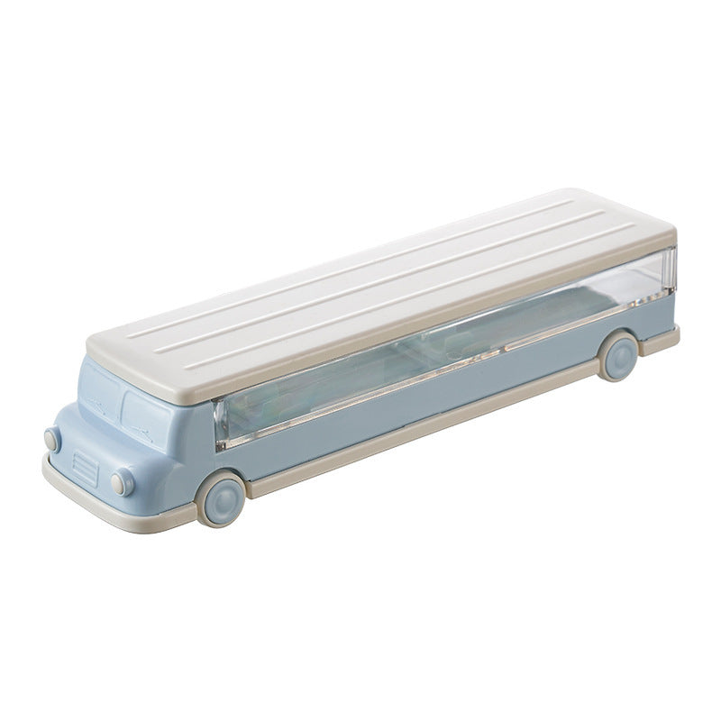 Car Shaped Pencil Cases - Set of 2, Double Layer Design 4