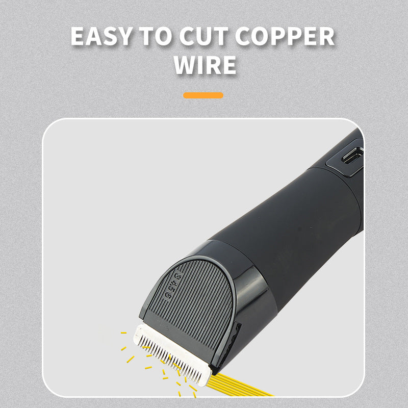 Black Electric Shaver for Women - Painless Hair Remover with USB Charging 3