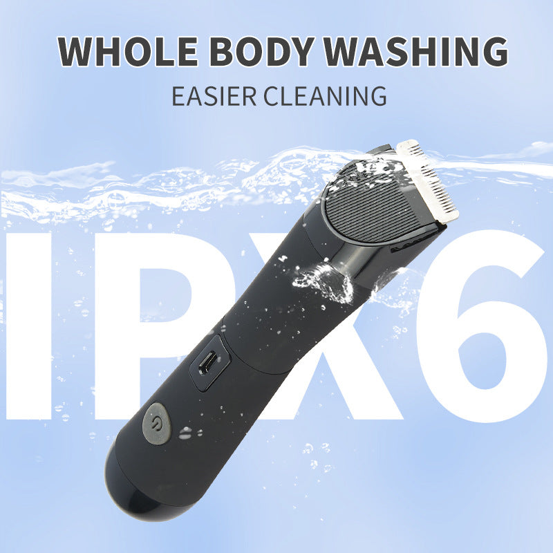 Black Electric Shaver for Women - Painless Hair Remover with USB Charging 5