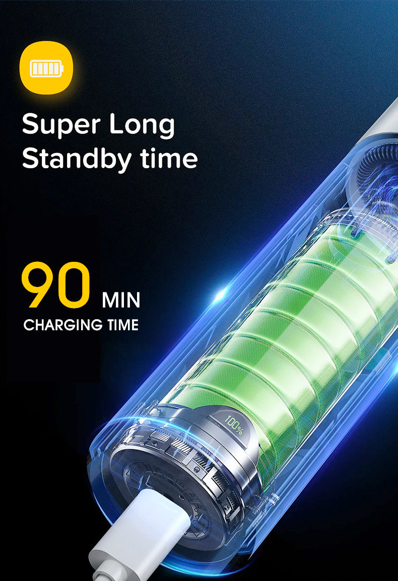 White 5-in-1 Electric Shaver for Women - Versatile Hair Remover for Face & Body 6