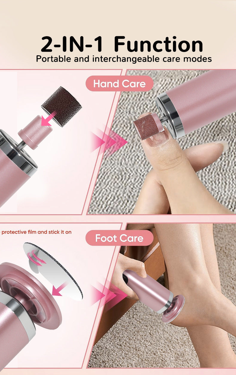 2-in-1 Electric Foot File & Hand Care Tool 5