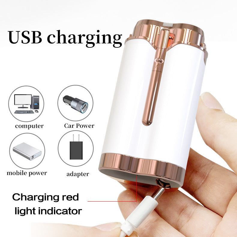 Mini Facial & Body Hair Remover - Rechargeable Lady Shaver Rose Gold 6
