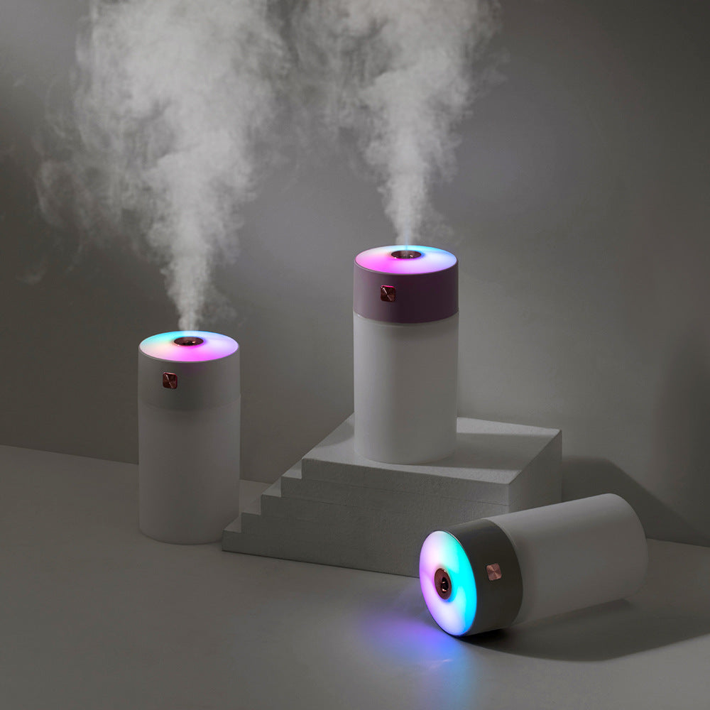 White 300ml USB Air Humidifier - Quiet Mini Humidifier for Bedroom, Office, Car 3
