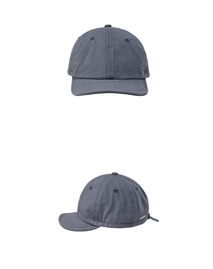 Gray Minimalist Baseball Cap - Unisex Retro Streetwear Hat 3