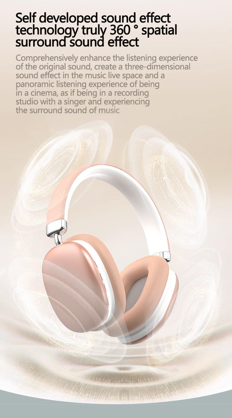 Purple Wireless Bluetooth Headphones - Over-Ear, Deep Bass, Foldable, Long Battery Life 11