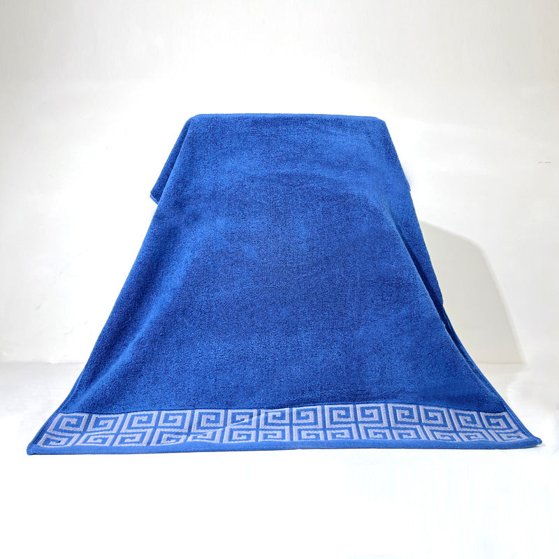 Blue Luxury Cotton Towel Set - 6-Piece Highly Absorbent Bath & Hand Towels 9