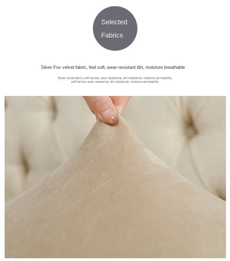 2 Pcs Peacock Blue Elegant Polyester Sofa Cover - Full Protection Against Cat Scratches & Wear 7