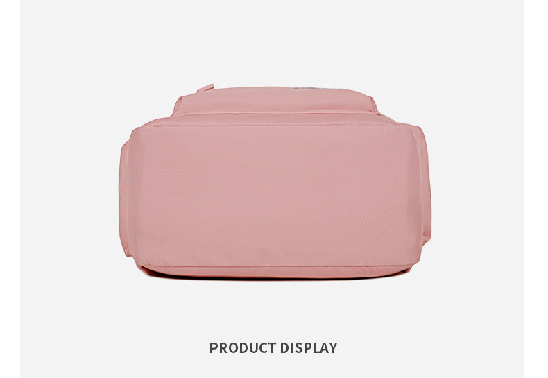 Pink Large Capacity Travel Backpack for Girls - Waterproof School Bag with Detachable Pencil Case 8