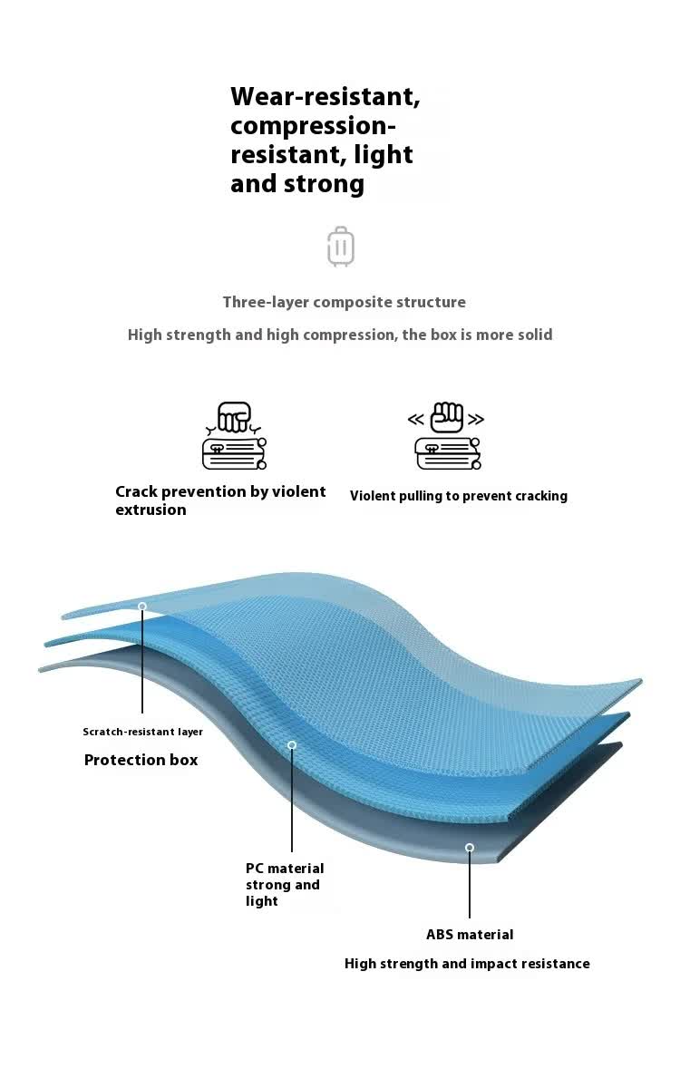 Beige Compact 18-Inch Carry-On Suitcase | Lightweight ABS Hardside Spinner Luggage 5