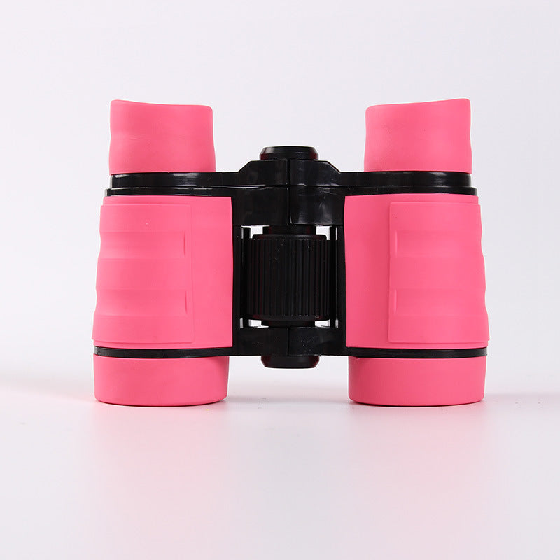 Pink 2-Pack 4x30 Kids Binoculars Set - Lightweight & Durable for Young Explorers