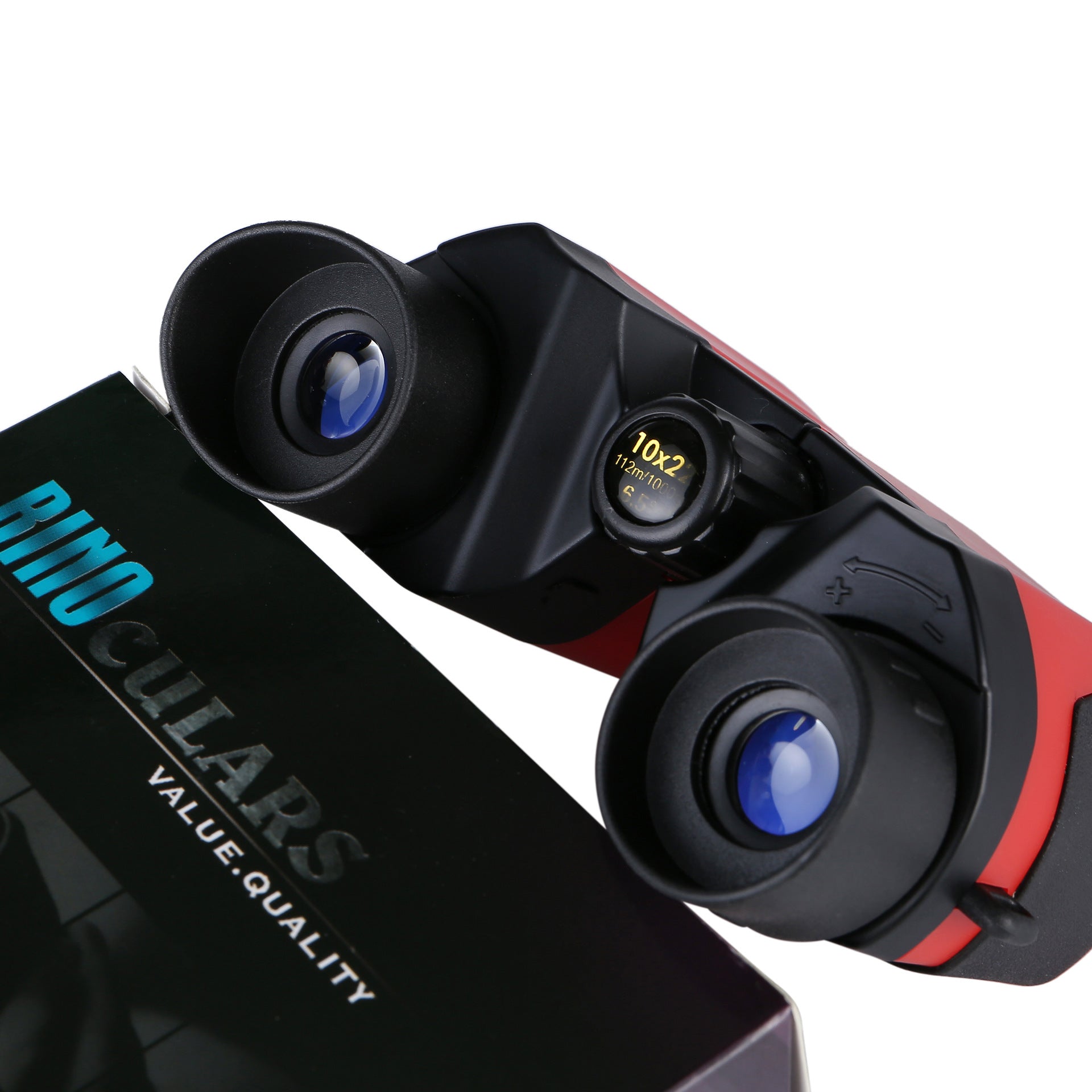 Pink (matte finish) 10x22 Kids Binoculars - Multi-Color Compact High-Definition Telescope for Outdoor Adventures & Concerts 5