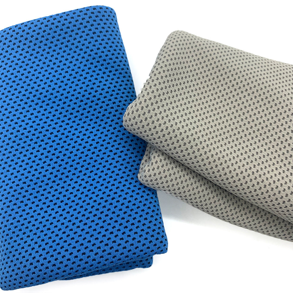 Green 4-Piece Portable Cooling Towel Set - Quick-Dry Ice-Cool Towel for Sports, Travel, and Heat Relief 3