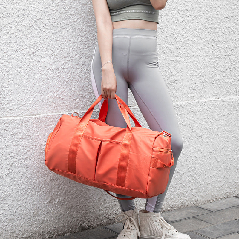 Green Dry Wet Separation Gym Bag - Women's Large Capacity - Training & Travel 3