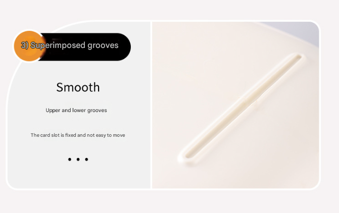 Cream White Without Lamp Wall Mount & Desktop Blind Box Display Case - Clear Dustproof Storage Organizer for Collectibles & Figures 5