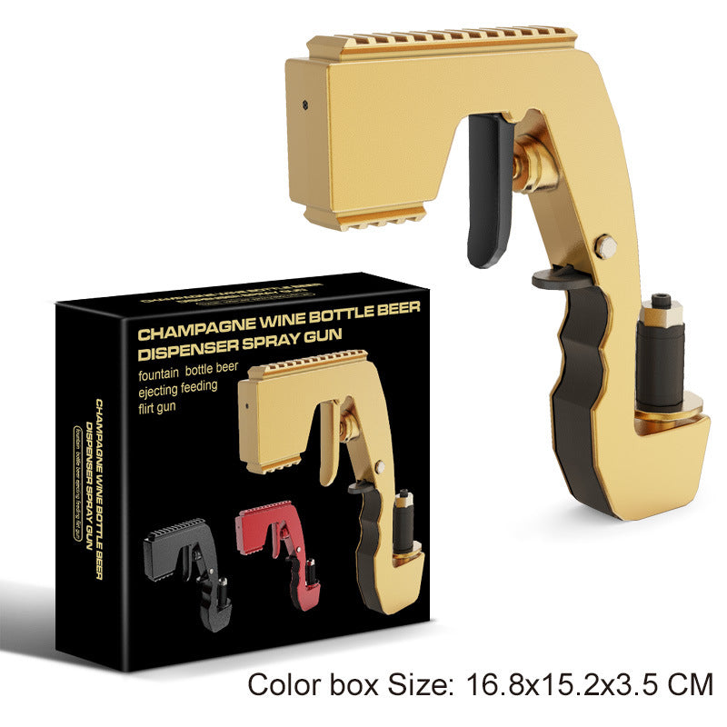 Black Party Atmosphere Setting Tools Party Atmosphere Props - Novelty Beer Bottle Ejector & Stopper 4