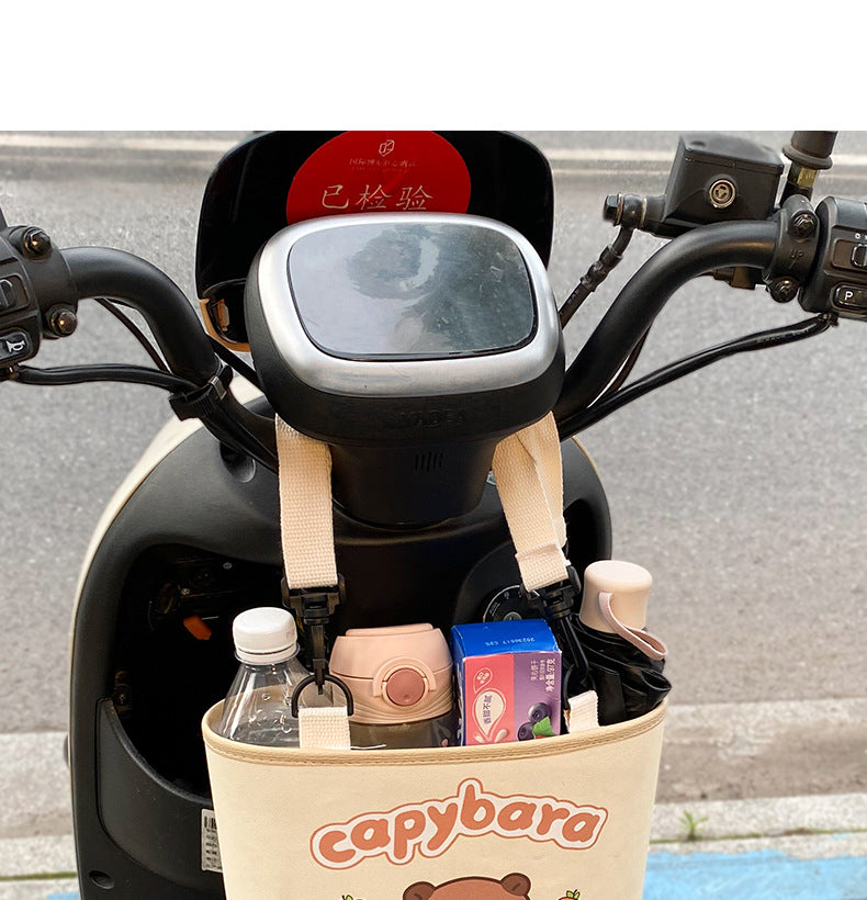 Adorable Capybara Car Trash Holder - Keeps Your Car Tidy 3