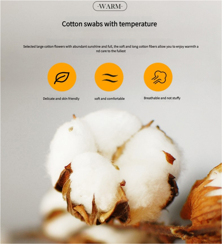 Comfortable cotton pillowcase, double-sided warm design, breathable and skin-friendly - yellow 3