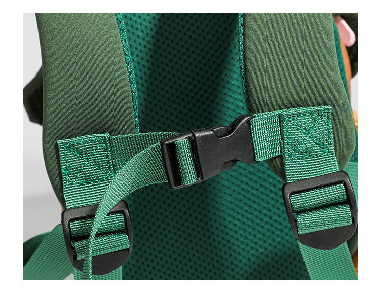 Green Baby Travel Cartoon Light Travel Bag - Cute 21x8x26cm Light Bag 240g Suitable for Daily Use 5