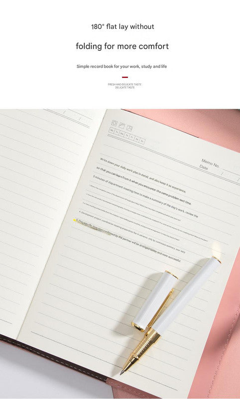 Heart Lock Diary with Key - Vintage Style Journal, Black PU Leather, Secure and Elegant 3