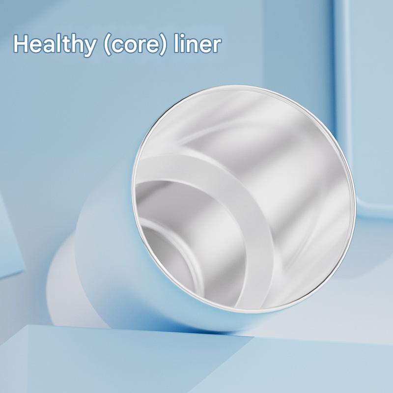 304 Stainless Steel Insulated Tumbler,Large Capacity with Handle and Cute Cloud Accessory(Purple) 3