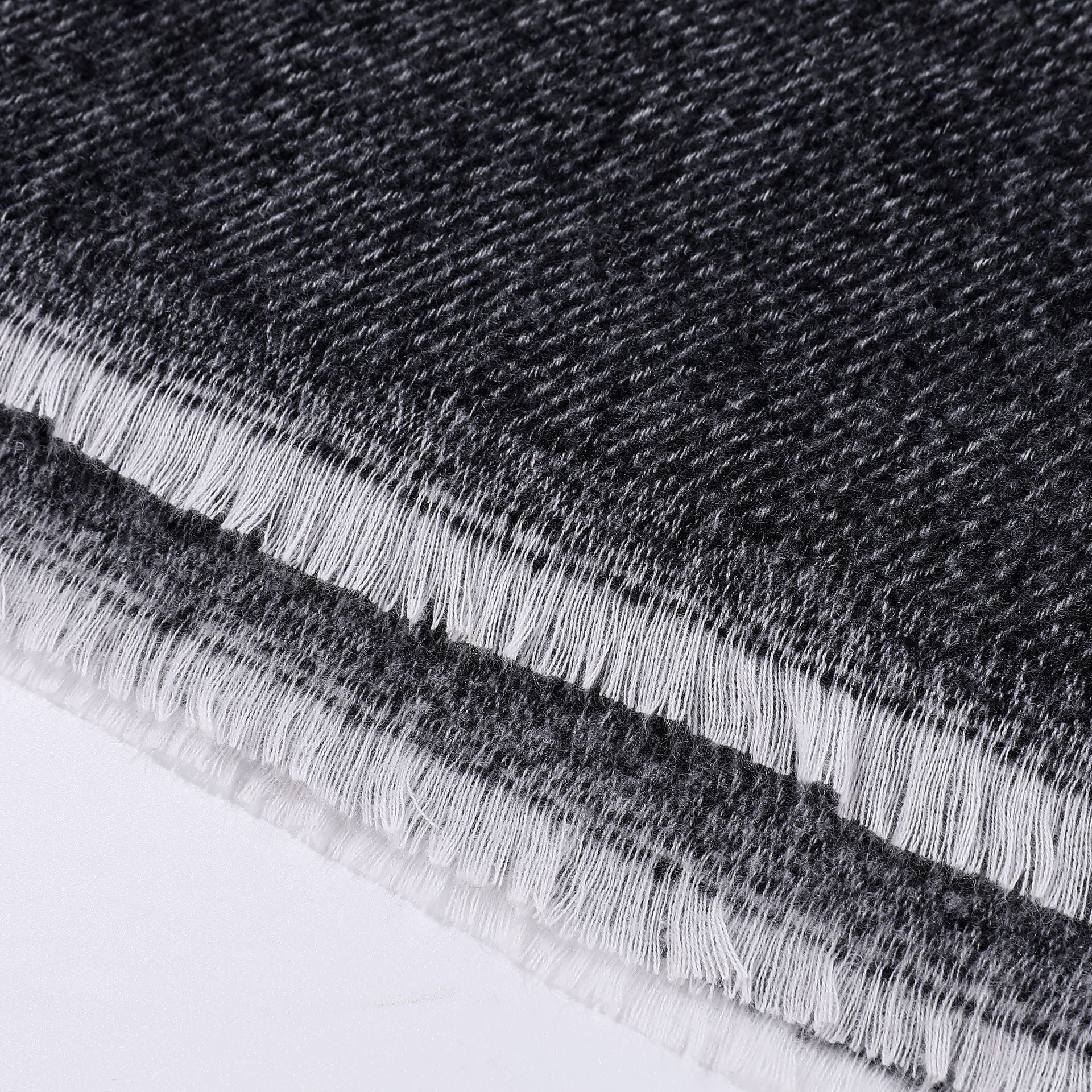 Solid Knit Poncho Shawl,Warm Fall/Winter Cape with Slit and Crossbar Design(Dark gray) 4