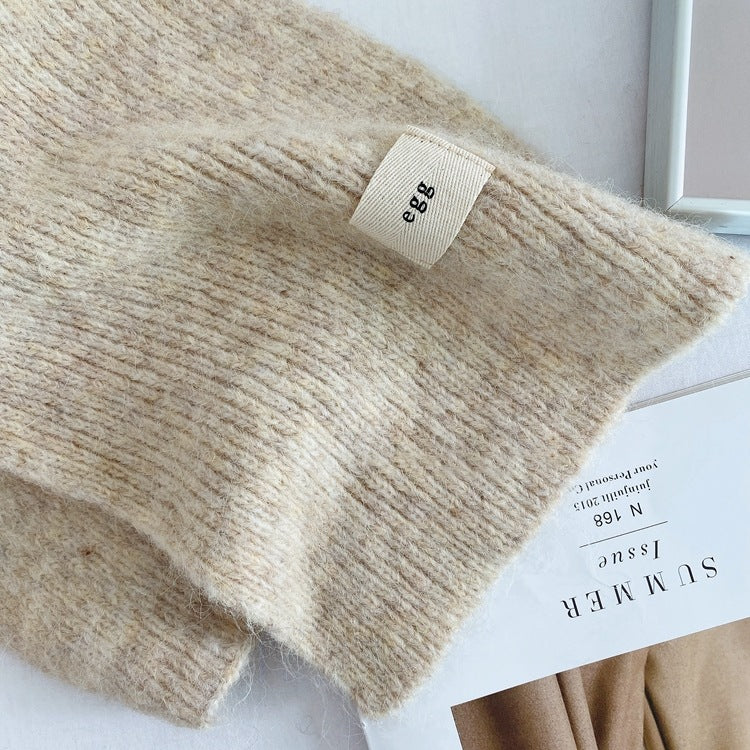 Yellow Cozy Knit Scarf - Soft Wool-Blend Winter Neck Wrap, Warm and Stylish 4