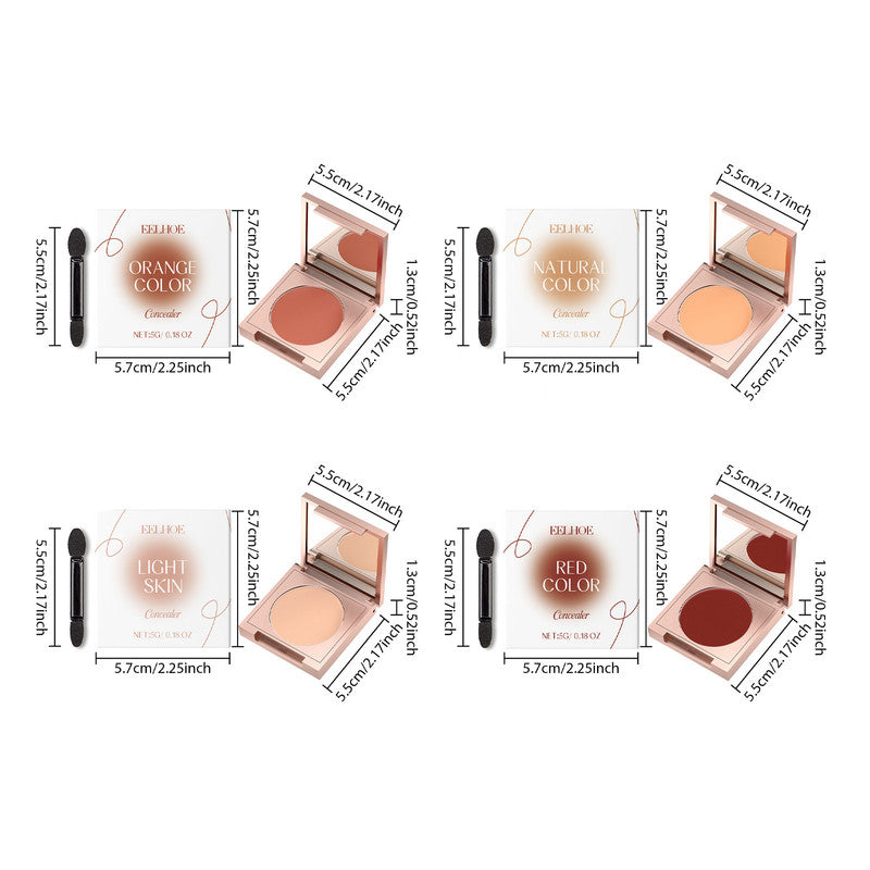 Professional Concealer with Long-Lasting Coverage(Light skin tone) 4