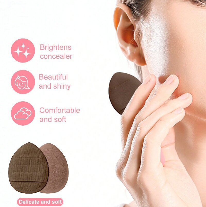 40-Piece Ultimate Beauty Tool Kit for Face Cleansing and Makeup(Brown) 4