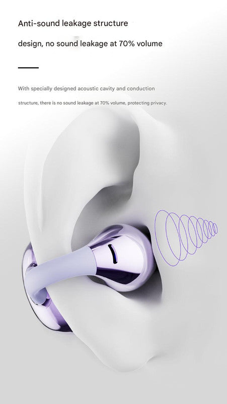Stylish TWS Wireless Earbuds with Real-Time AI Translation - Immersive Sound & Touch Control(purple) 8