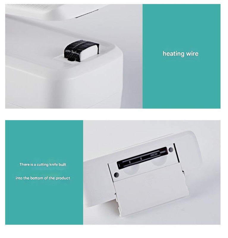 Kitchen Gadget: Portable Heat Sealer - Seals Bags, Cuts, Holds Phone 6