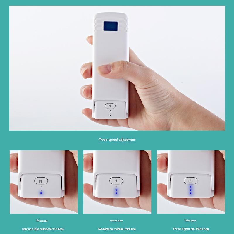 Kitchen Gadget: Portable Heat Sealer - Seals Bags, Cuts, Holds Phone 7