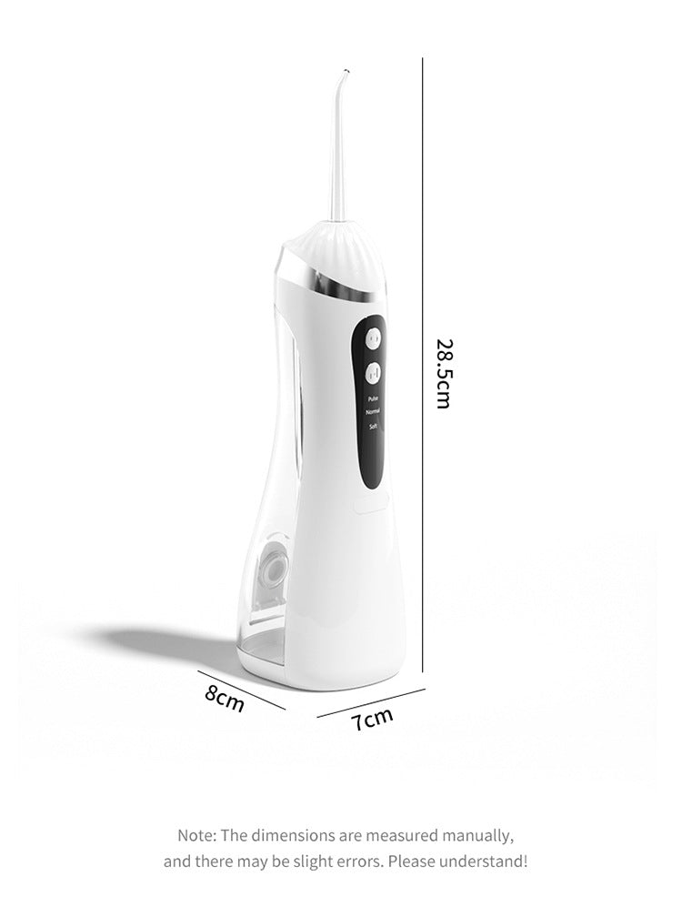 Black Portable Ultrasonic Oral Irrigator with 3 Cleaning Modes Smart Teeth Cleaning Machine 7