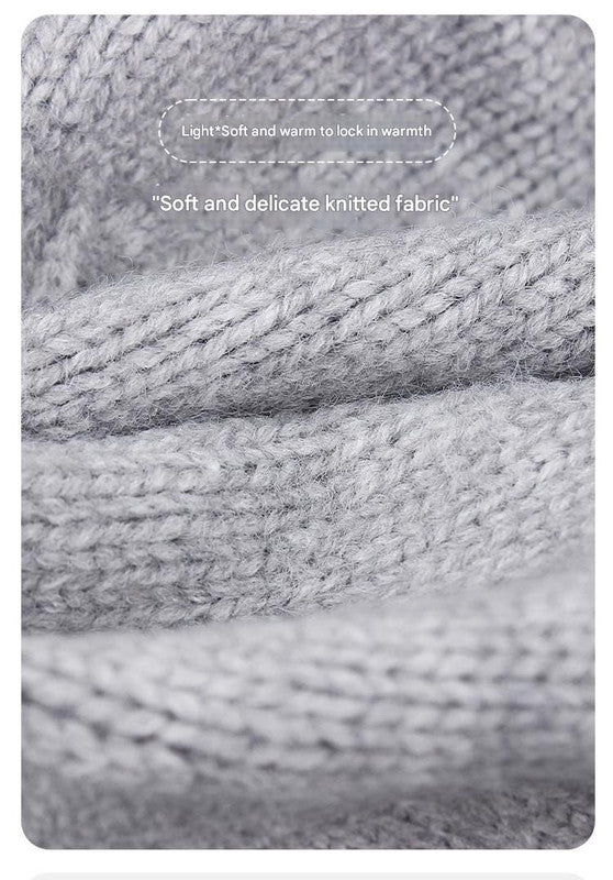 White Vintage Inspired Knitted Beret - Stretchy & Comfortable Wool Blend Cap 8