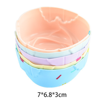 Style 5 Silicone Mini Cake Molds (30 Pack) -  For Cupcakes, Desserts (7x6.8x3cm)