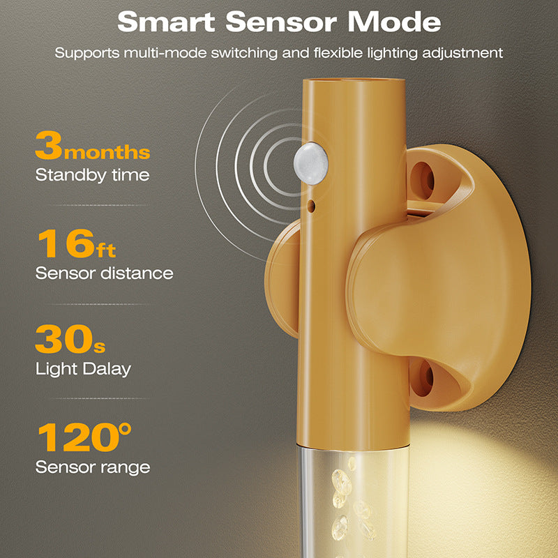Smart Motion Sensor LED Night Light - Rechargeable & Magnetic 4