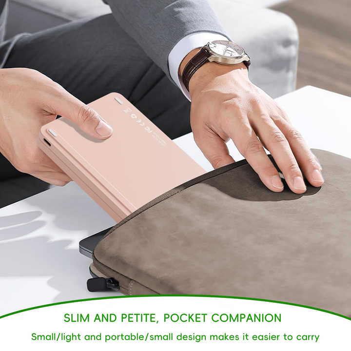 Green Ultra-Slim Foldable Bluetooth Keyboard - Portable Wireless Rechargeable Travel Keyboard for iOS Android Windows Devices 4