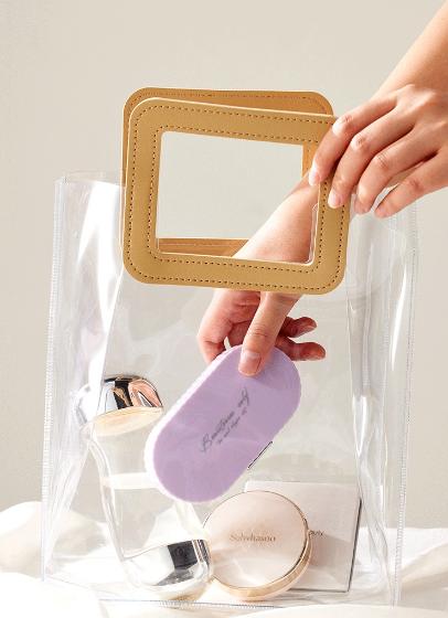 Purple Compact 7-Piece Manicure Set - Stainless Steel Nail Grooming Kit with Stylish Travel Case 4