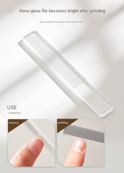 Purple Compact 7-Piece Manicure Set - Stainless Steel Nail Grooming Kit with Stylish Travel Case 6